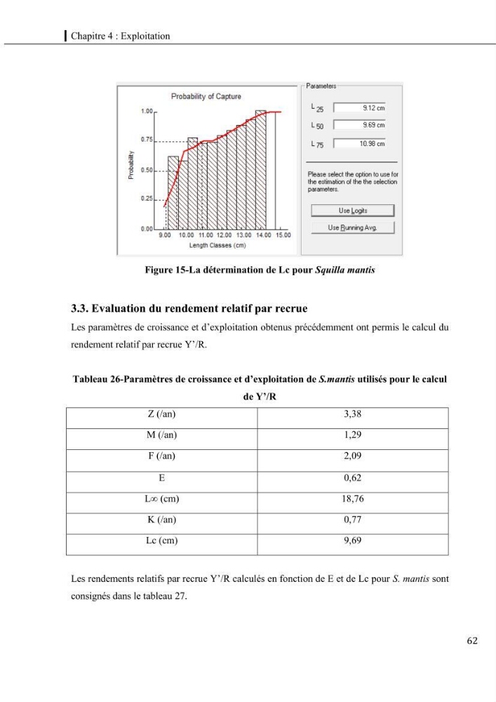 Contribution a l\'étude du régime alimentaire, de la croissance et de l\'exploitation de la squille squilla mantis linnaeus ,1758 dans la baie de bou-ismail.