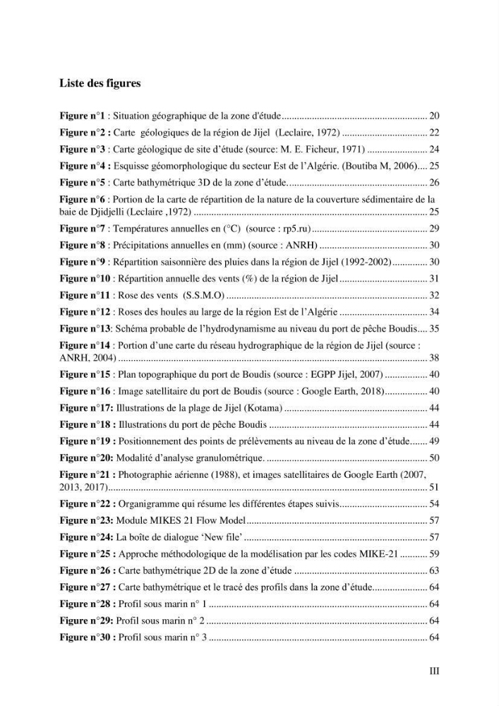 Réaménagement de la plage de Jijel et son influence sur la résolution du problème d’ensablement du port de pêche de Boudis