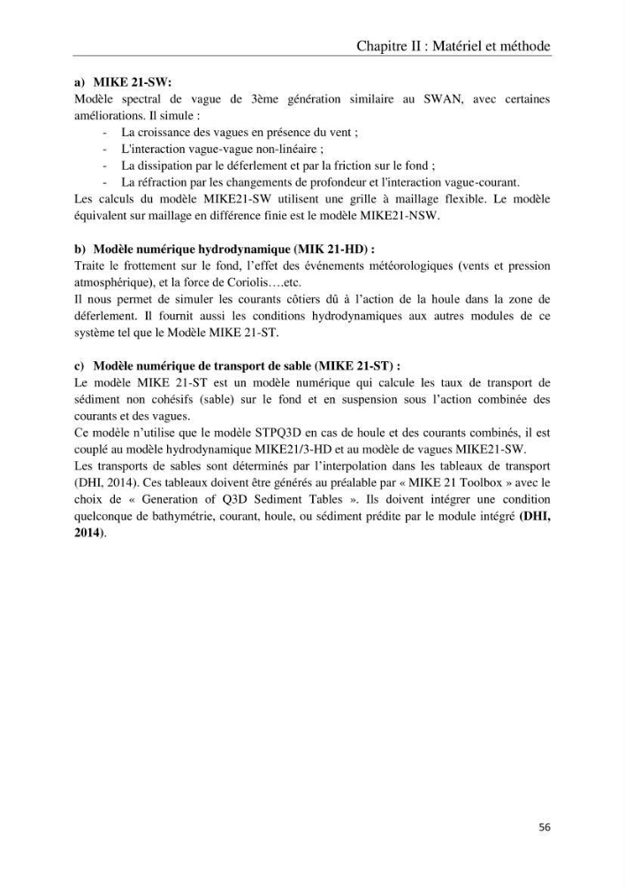 Réaménagement de la plage de Jijel et son influence sur la résolution du problème d’ensablement du port de pêche de Boudis