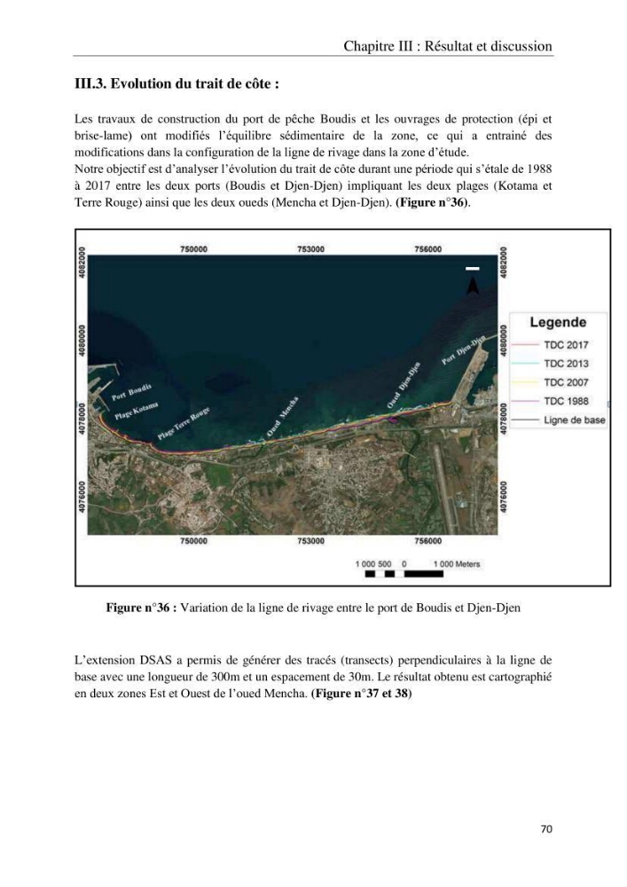 Réaménagement de la plage de Jijel et son influence sur la résolution du problème d’ensablement du port de pêche de Boudis