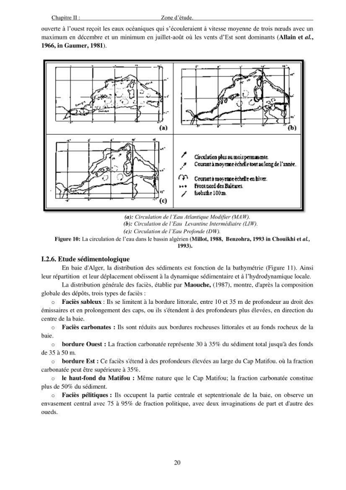 Apport du système d\'information géographique (SIG) pour la modélisation de la couleur des eaux marines