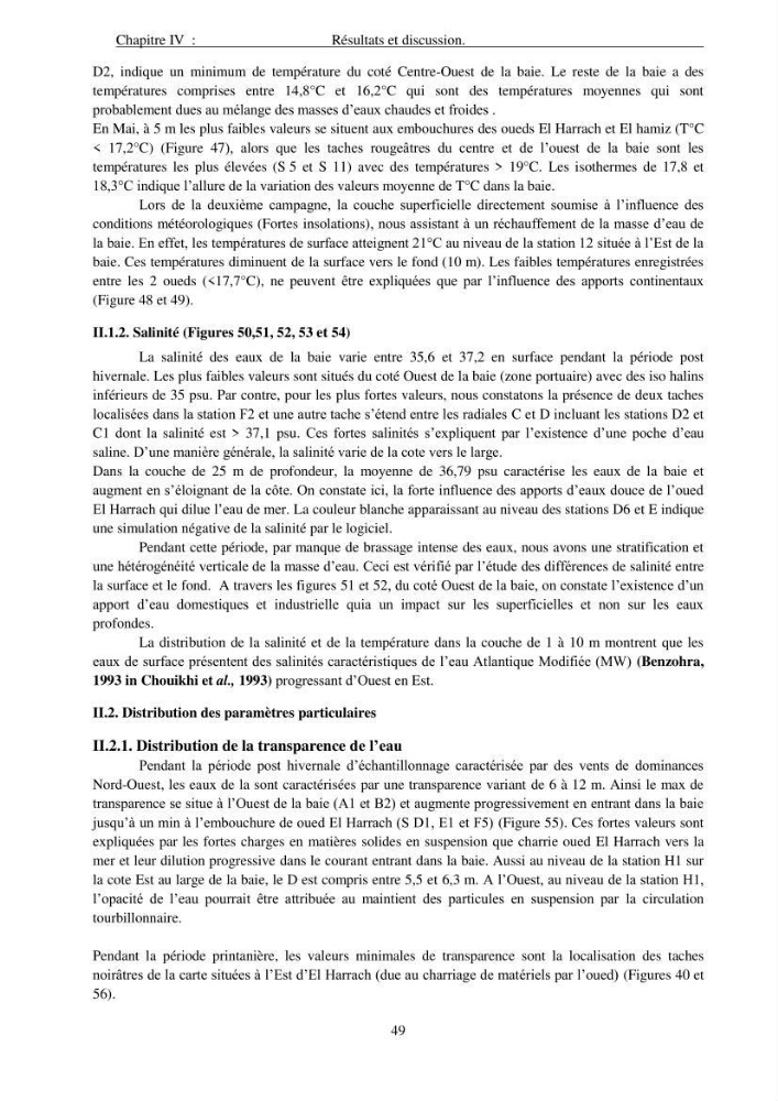 Apport du système d\'information géographique (SIG) pour la modélisation de la couleur des eaux marines