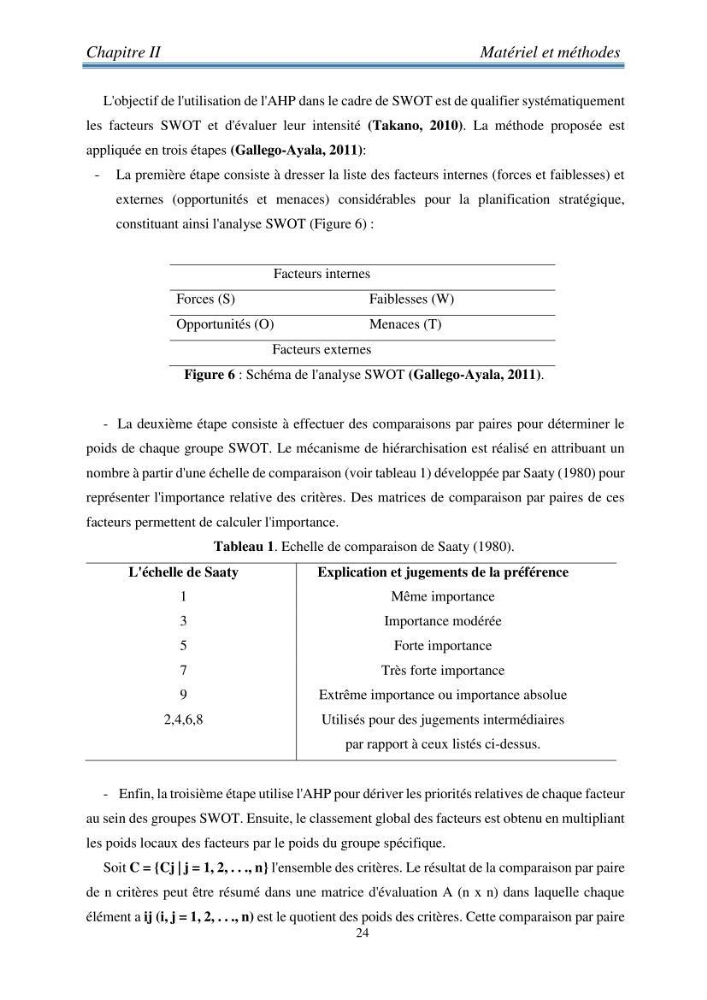 Analyse SWOT (Forces - Faiblaisses - Opportunités - Menaces ) comme outils d\'aide à la décision: cas de la pêcherie sardinière Algérienne