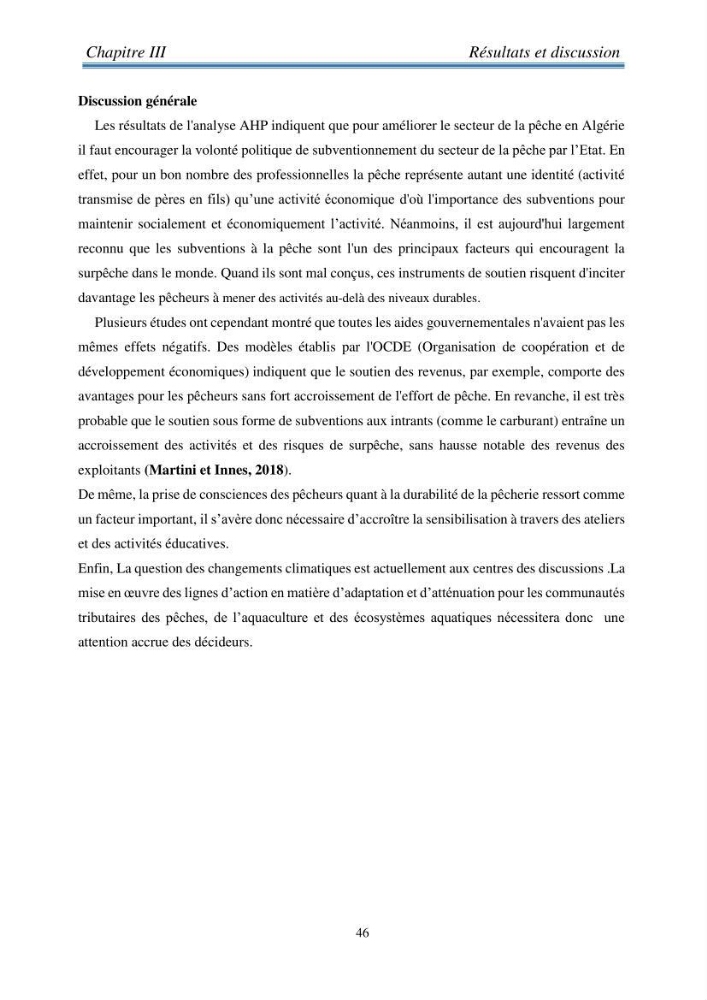 Analyse SWOT (Forces - Faiblaisses - Opportunités - Menaces ) comme outils d\'aide à la décision: cas de la pêcherie sardinière Algérienne