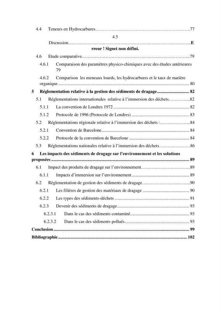 Caractérisation environnementale, réglementation et comportement des sédiments de dragage: