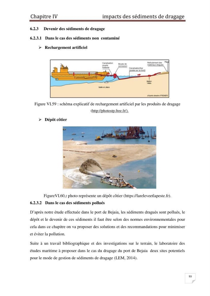 Caractérisation environnementale, réglementation et comportement des sédiments de dragage: