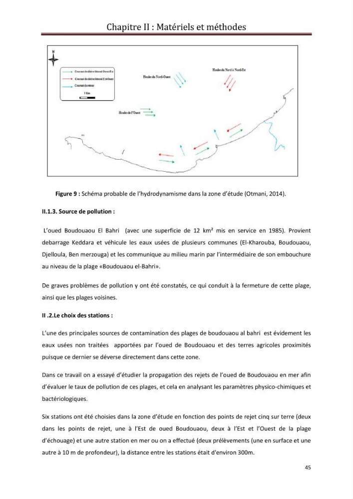 Contribution a L\'étude des parametres physico-chimique et bactériologiques du littoral de boudouaou el bahri pour la création d\'une station d\'une station d\'épuration :