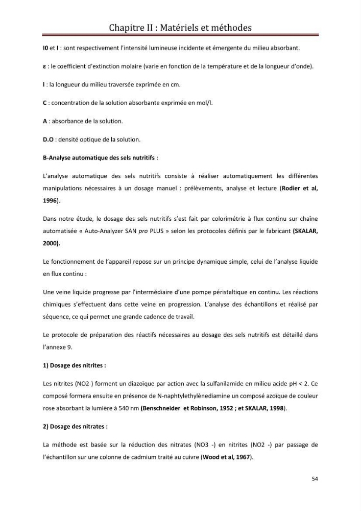 Contribution a L\'étude des parametres physico-chimique et bactériologiques du littoral de boudouaou el bahri pour la création d\'une station d\'une station d\'épuration :