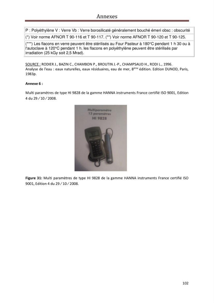 Contribution a L\'étude des parametres physico-chimique et bactériologiques du littoral de boudouaou el bahri pour la création d\'une station d\'une station d\'épuration :
