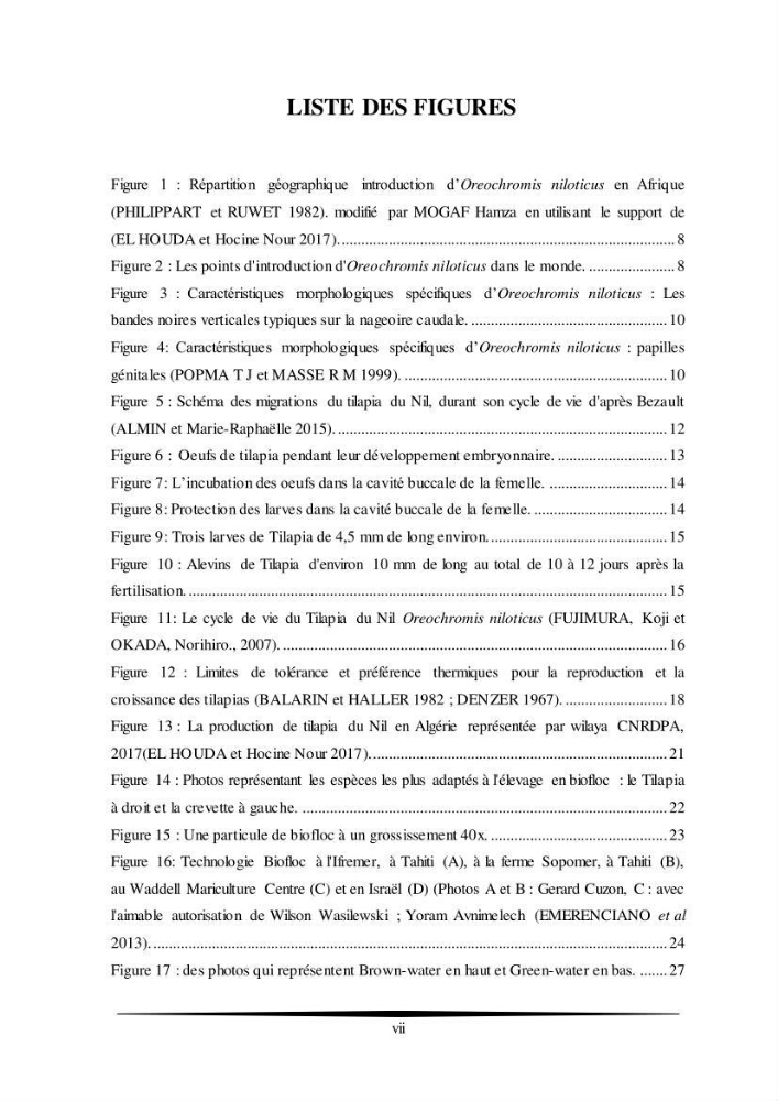 Essais d’élevage de Tilapia Nilotica en système biofloc : Effet sur la croissance, la reproduction et les paramètres du milieu: