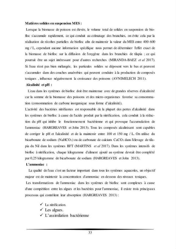 Essais d’élevage de Tilapia Nilotica en système biofloc : Effet sur la croissance, la reproduction et les paramètres du milieu: