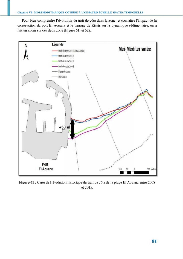 Etude géomorpho-sédimentaire de la zone côtière du parc National de Taza