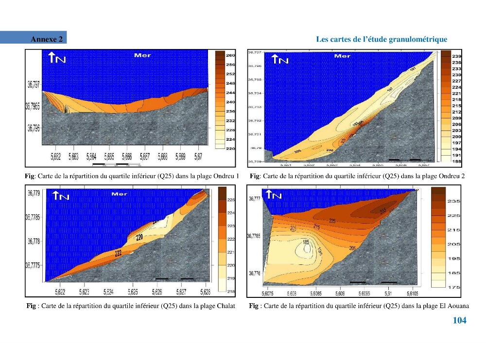 Etude géomorpho-sédimentaire de la zone côtière du parc National de Taza