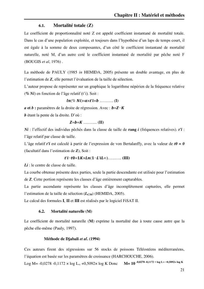 Contribution à l’étude de la croissance et de l’exploitation du gobie noir Gobius niger L., 1758 (Actinopterygii, Perciformes) du golfe de Béjaïa: