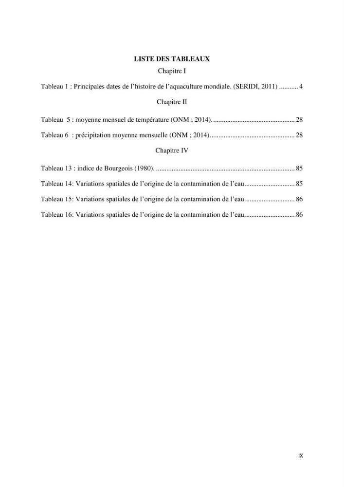 Caractérisation environnementale de la ferme d\'élevage de Daurade Sarl EAM