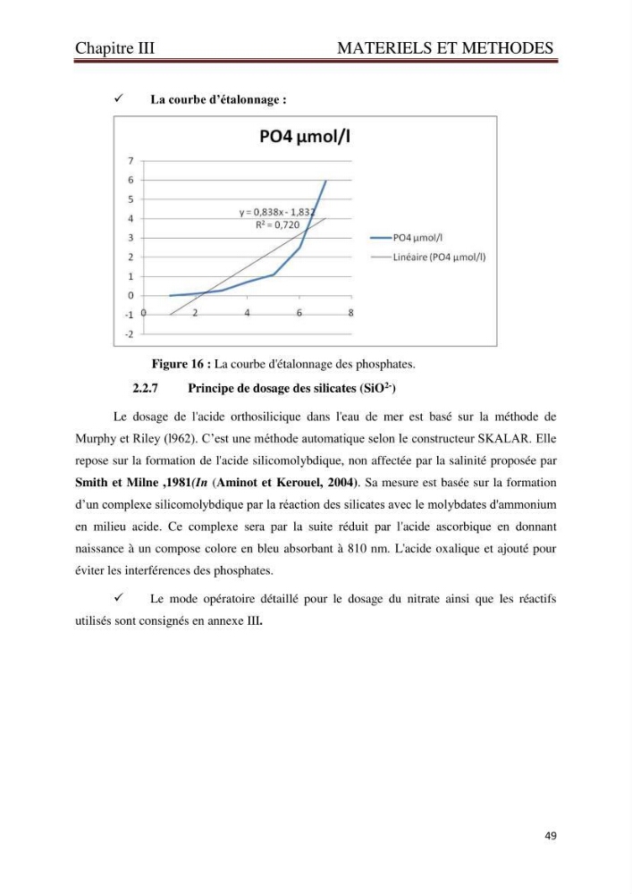 Caractérisation environnementale de la ferme d\'élevage de Daurade Sarl EAM