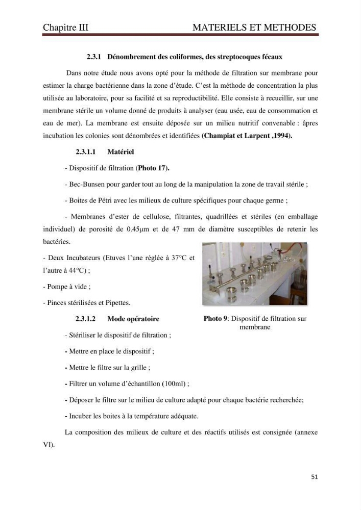 Caractérisation environnementale de la ferme d\'élevage de Daurade Sarl EAM
