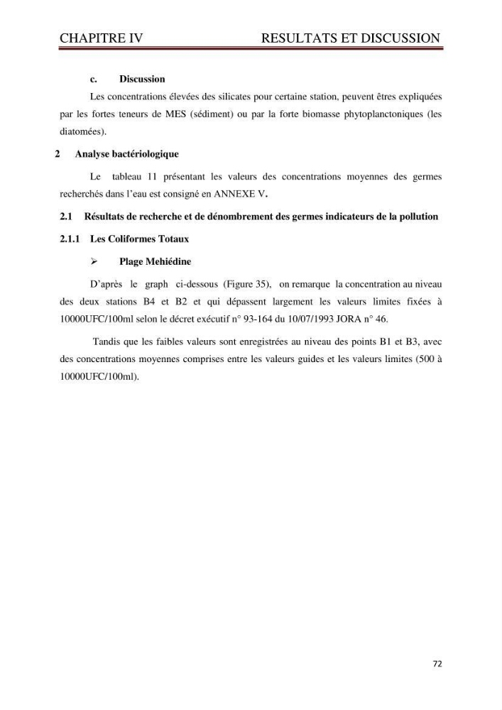 Caractérisation environnementale de la ferme d\'élevage de Daurade Sarl EAM
