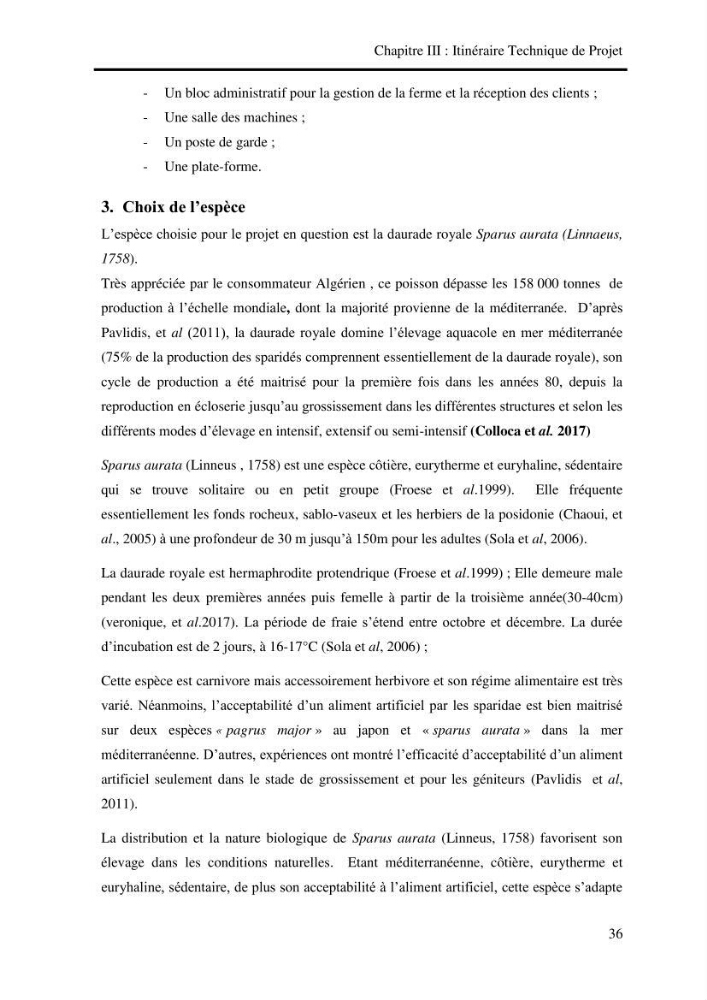 Etude de faisabilité technico-économique d’une ferme: