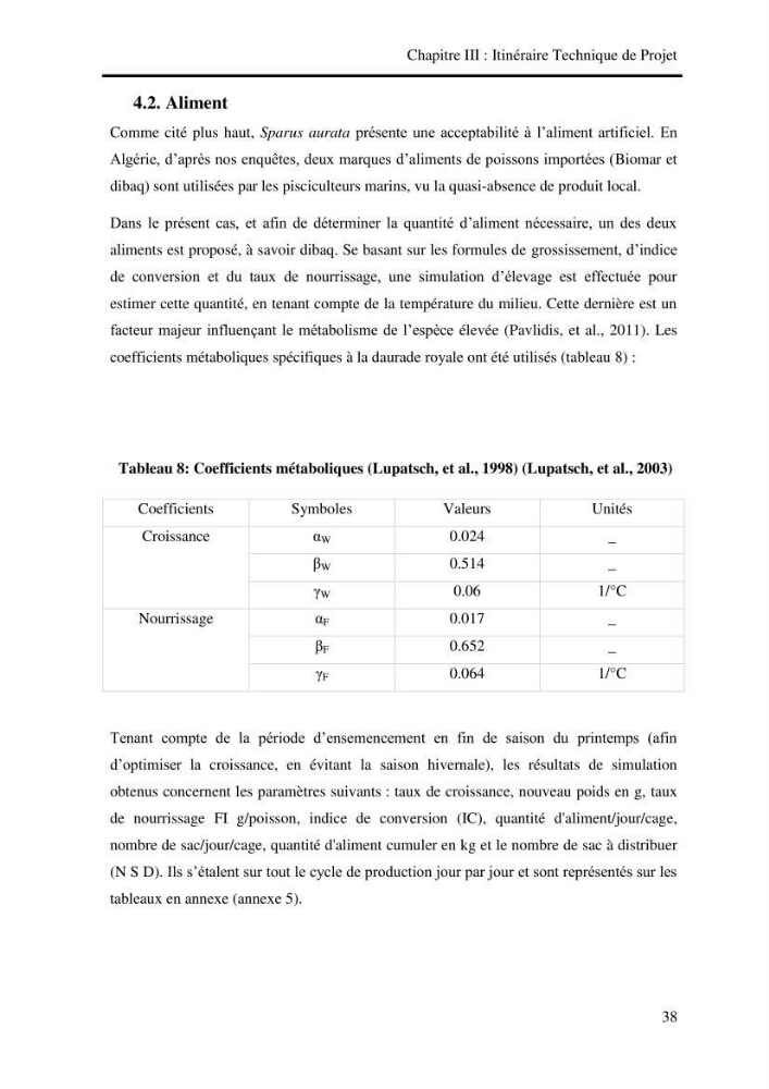 Etude de faisabilité technico-économique d’une ferme: