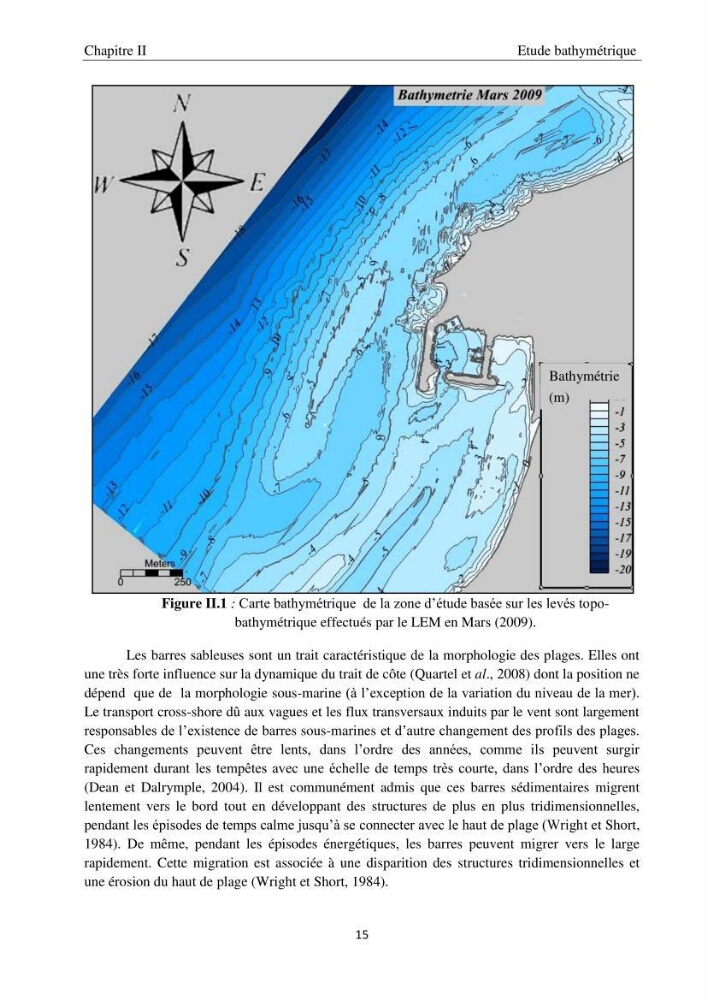 Application de la modélisation numérique pour l\'étude de l\'ensablement du port de cap Djinet