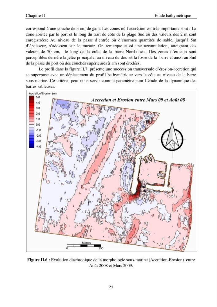 Application de la modélisation numérique pour l\'étude de l\'ensablement du port de cap Djinet