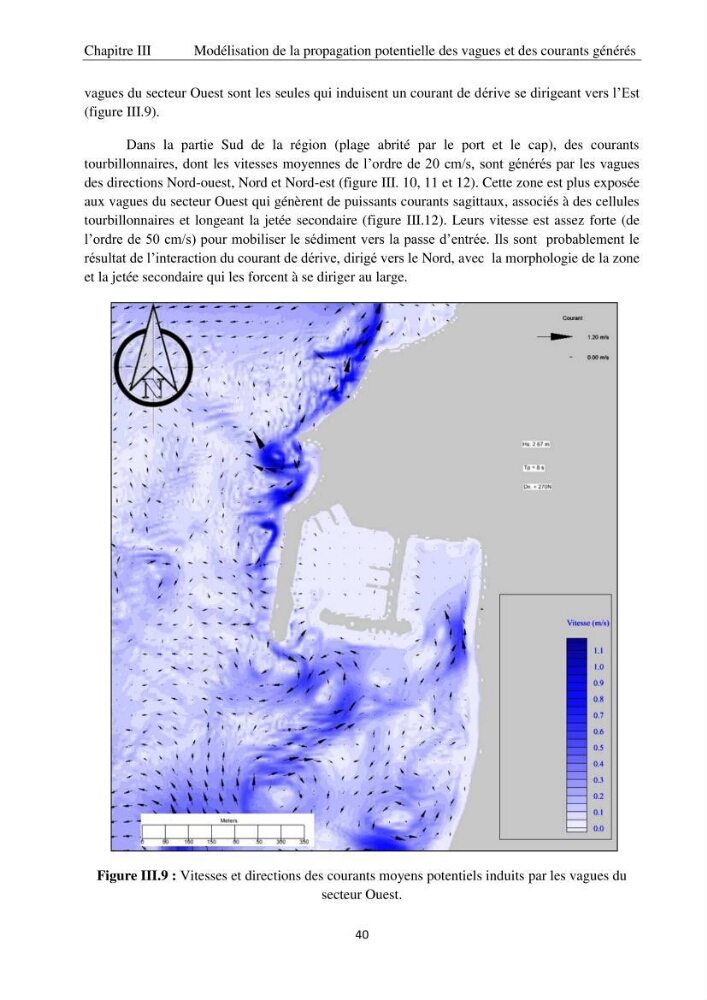 Application de la modélisation numérique pour l\'étude de l\'ensablement du port de cap Djinet