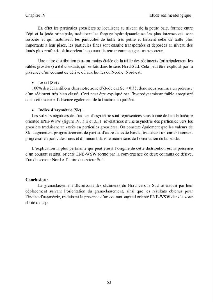 Application de la modélisation numérique pour l\'étude de l\'ensablement du port de cap Djinet