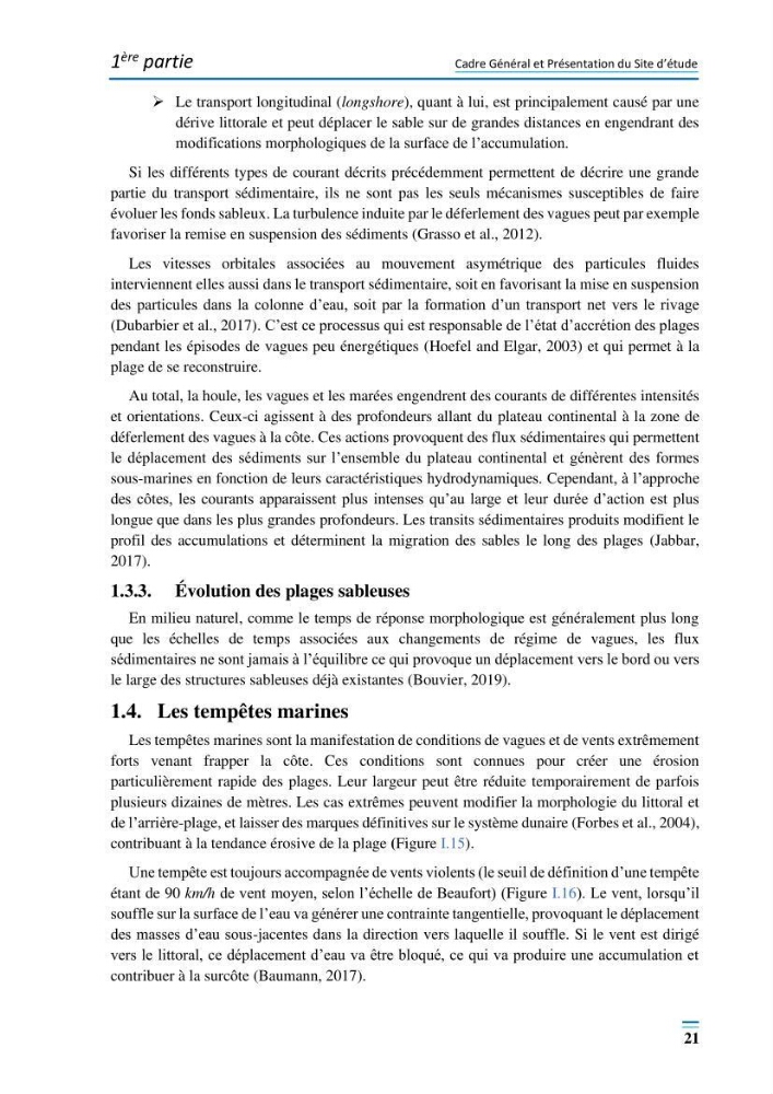 Evolution morpho-dynamique de la baie d’Alger: observation et modélisation hydrodynamique et sédimentaire