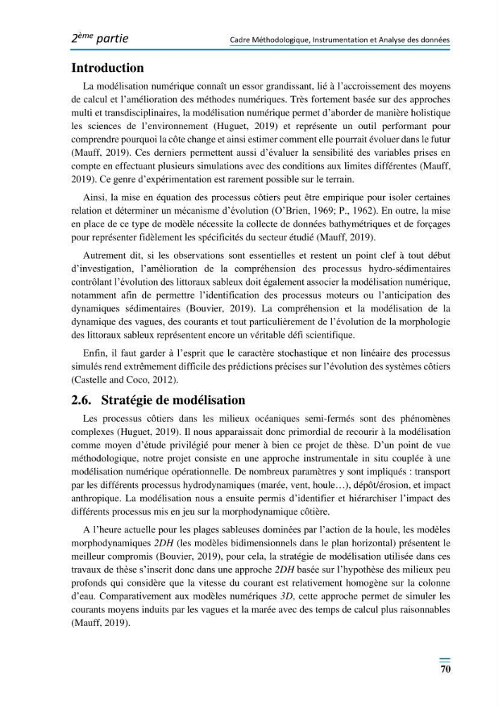 Evolution morpho-dynamique de la baie d’Alger: observation et modélisation hydrodynamique et sédimentaire