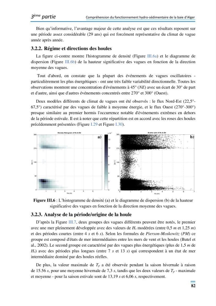 Evolution morpho-dynamique de la baie d’Alger: observation et modélisation hydrodynamique et sédimentaire