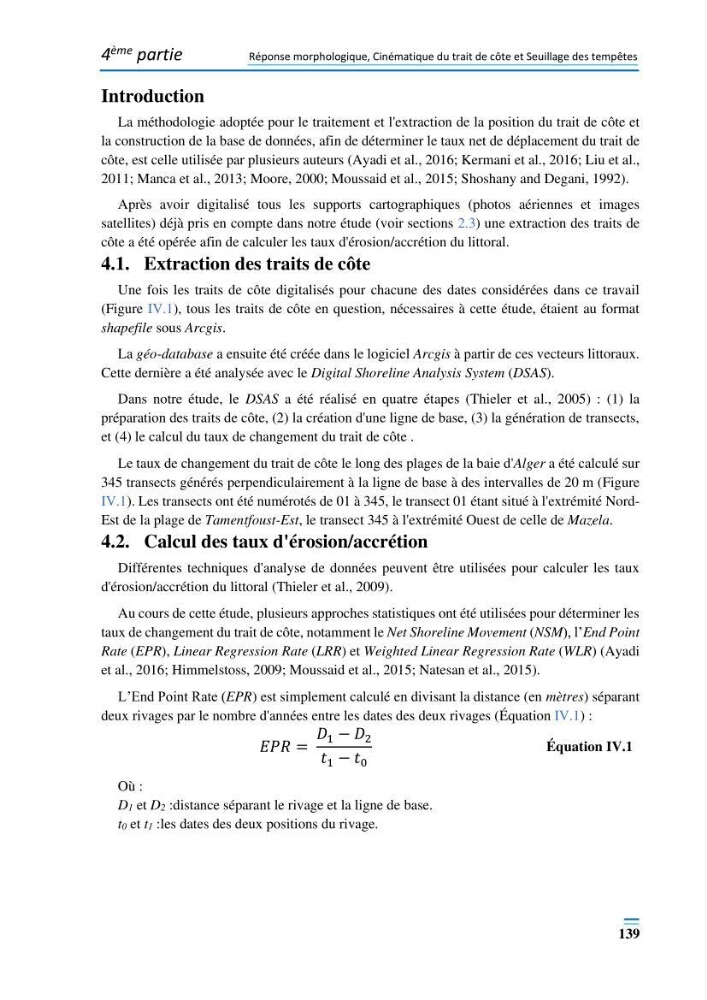 Evolution morpho-dynamique de la baie d’Alger: observation et modélisation hydrodynamique et sédimentaire