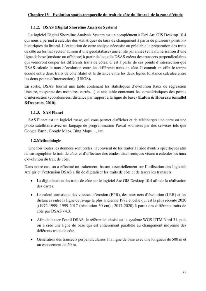 Changement climatique et risques côtiers dans la métropole algéroise.: