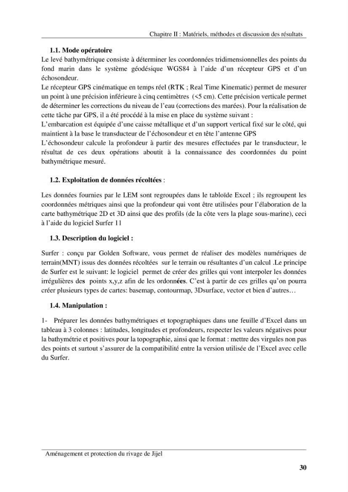 Aménagement et protection du rivage de Jijel