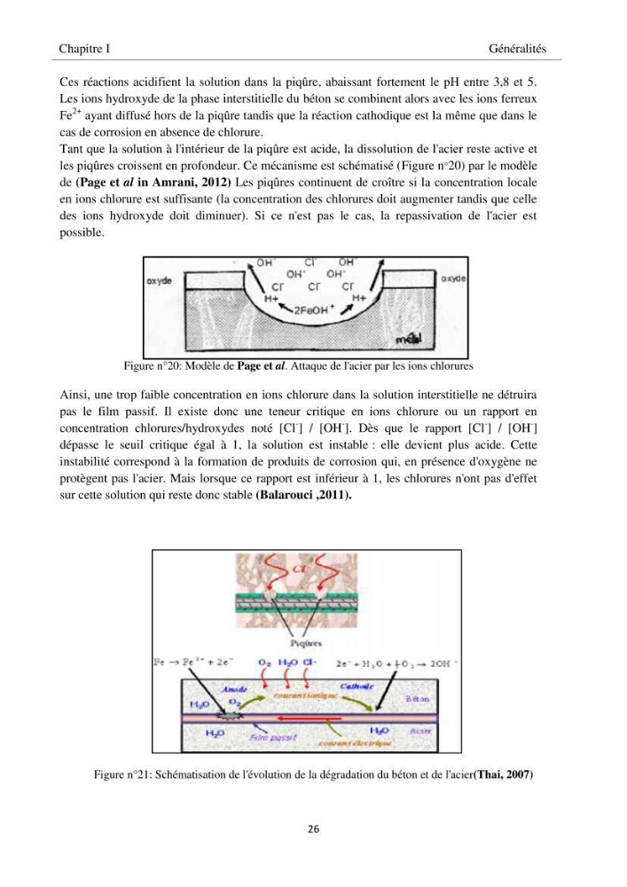 Impact de milieu marin sur la qualité du béton: station de recherche ENSSMAL, Sidi Fredj