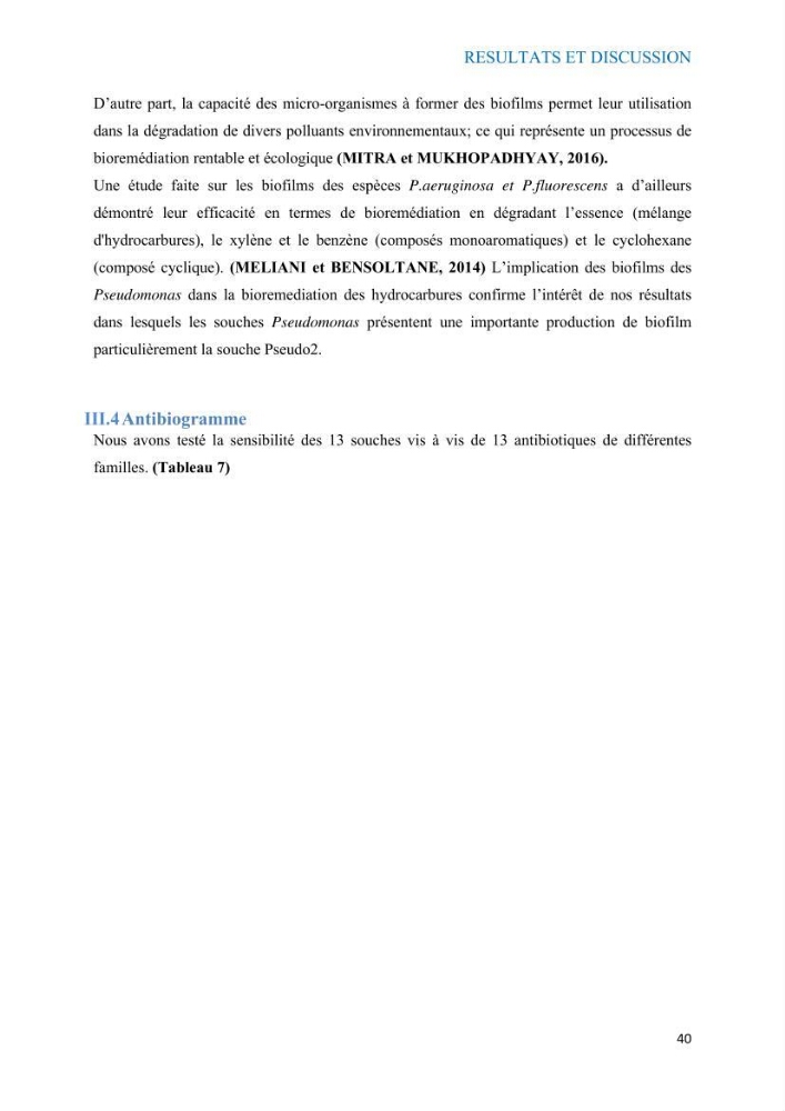 Etude du potentiel probiotique de bactéries à Gram négatif isolées à partir d’échantillons aquatiques: