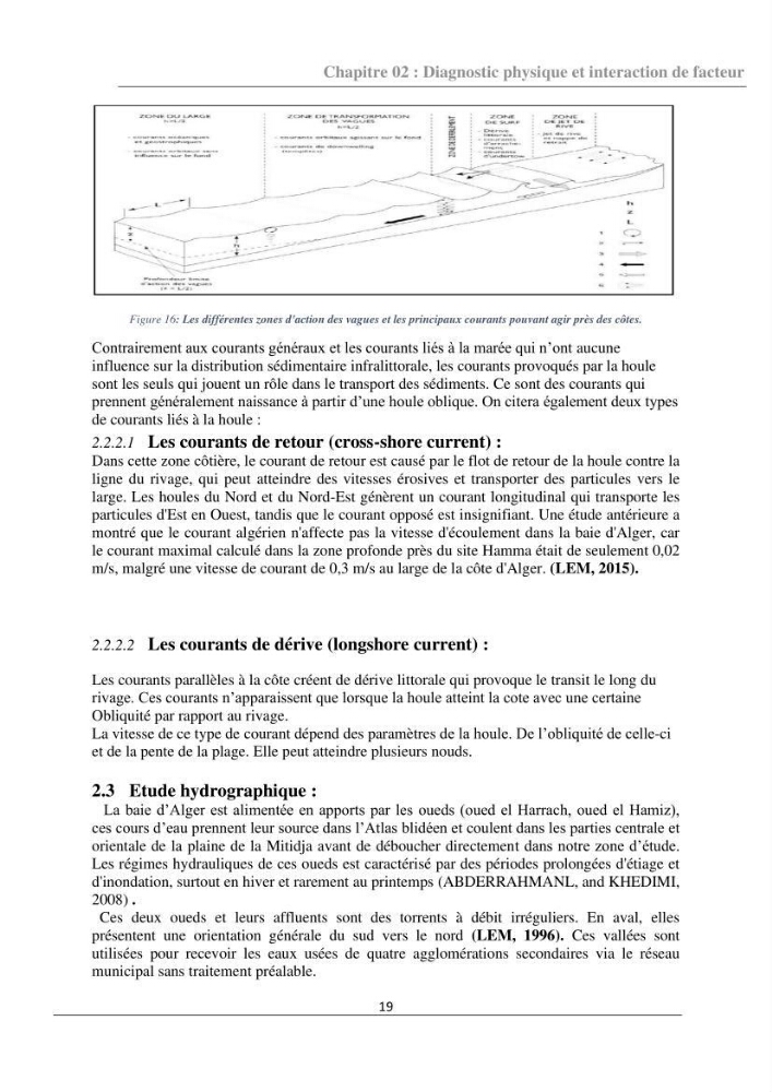 Etude d\'aménagement d\'une plage artificielle au niveau des sablettes