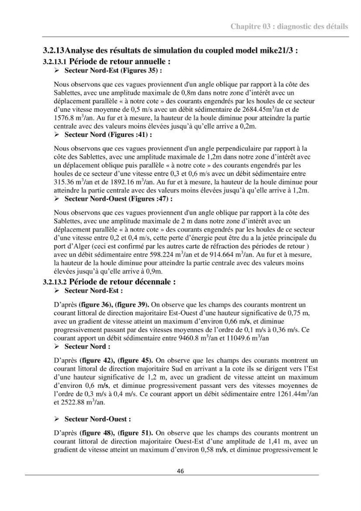 Etude d\'aménagement d\'une plage artificielle au niveau des sablettes