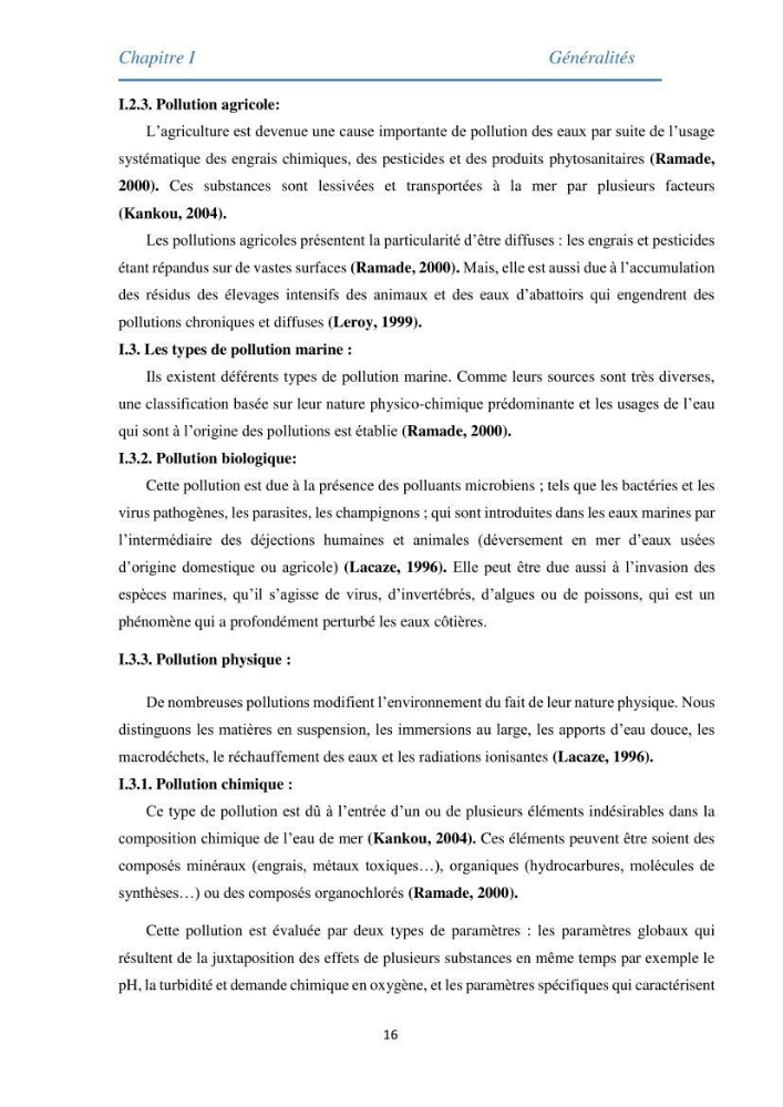 Etude des métaux traces chez les moules de la côte algeroise