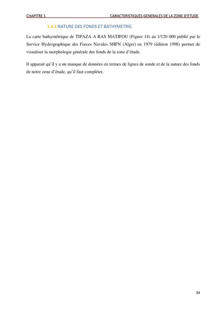 Evaluation des impacts anthropiques àpartir d\'un mna : modéle numérique d\'altimétrie d\'une zone littorale comprise entre bab eloude-ain benian alger