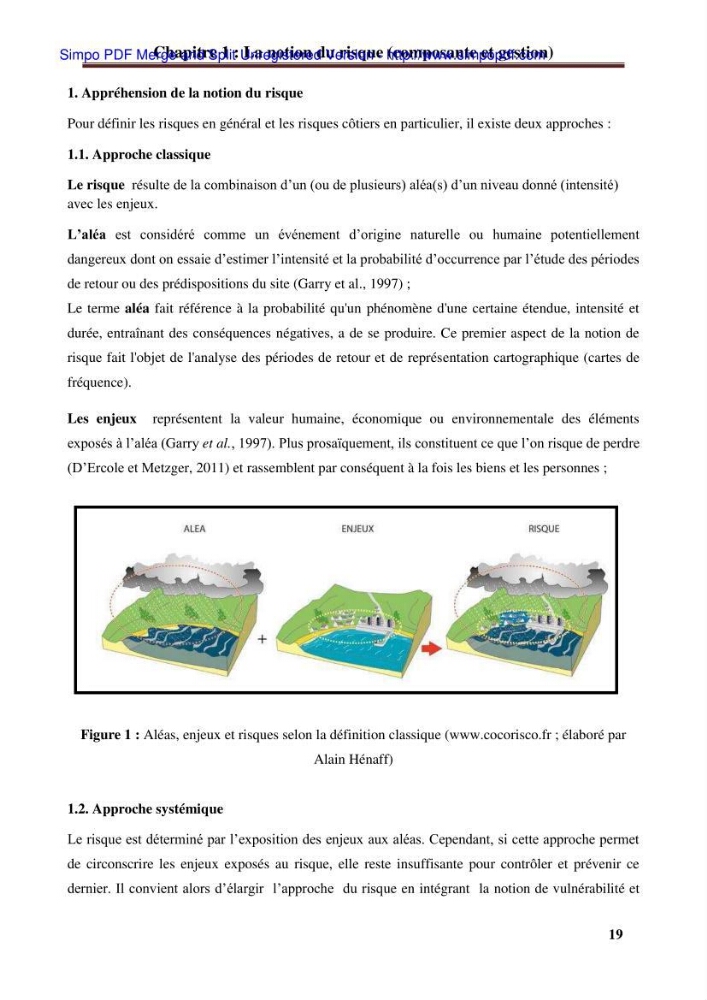 Approche systématique pour la gestion du risque de submersion marine (Hussein dey et El mohammadia)