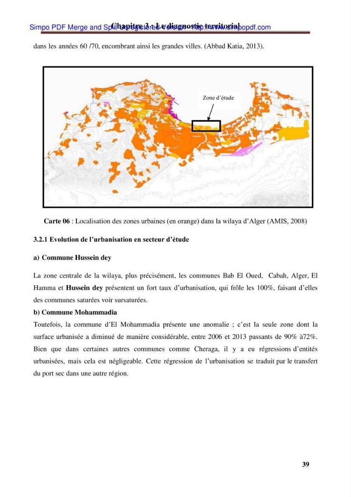 Approche systématique pour la gestion du risque de submersion marine (Hussein dey et El mohammadia)