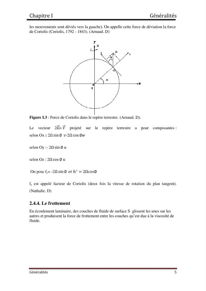 Modélisation numérique de la circulation océanique à l\'aide du modèle Roms Tools