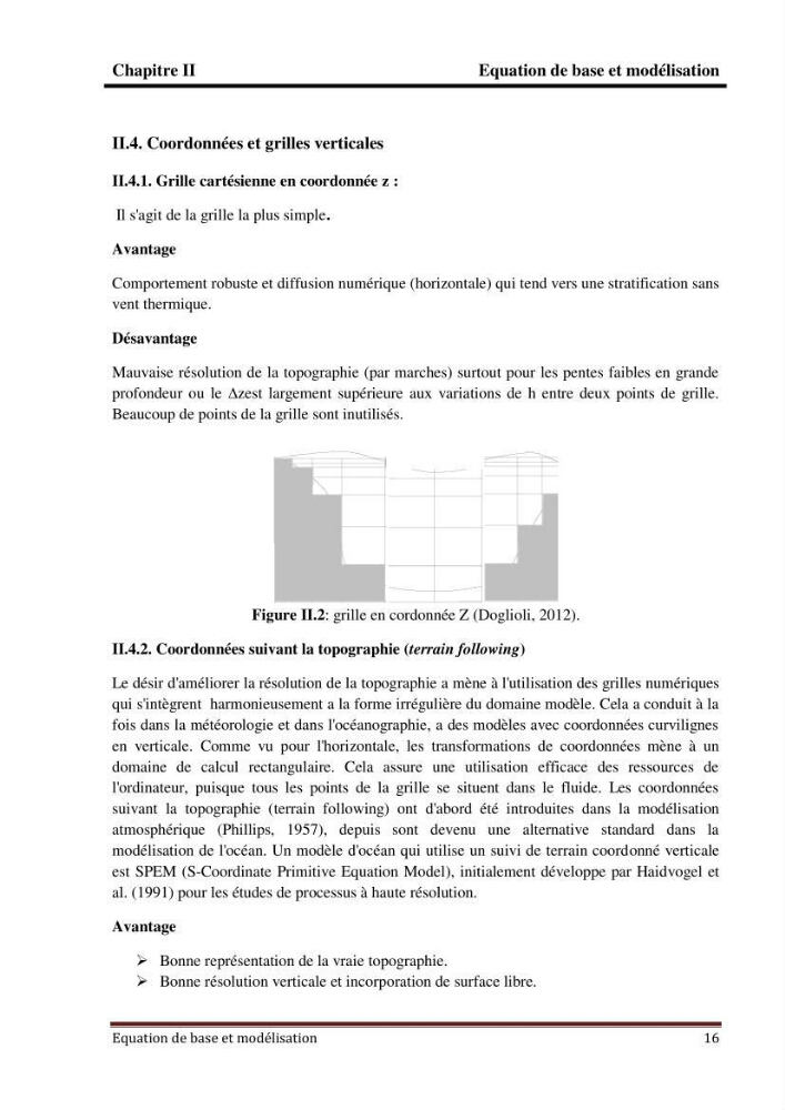 Modélisation numérique de la circulation océanique à l\'aide du modèle Roms Tools