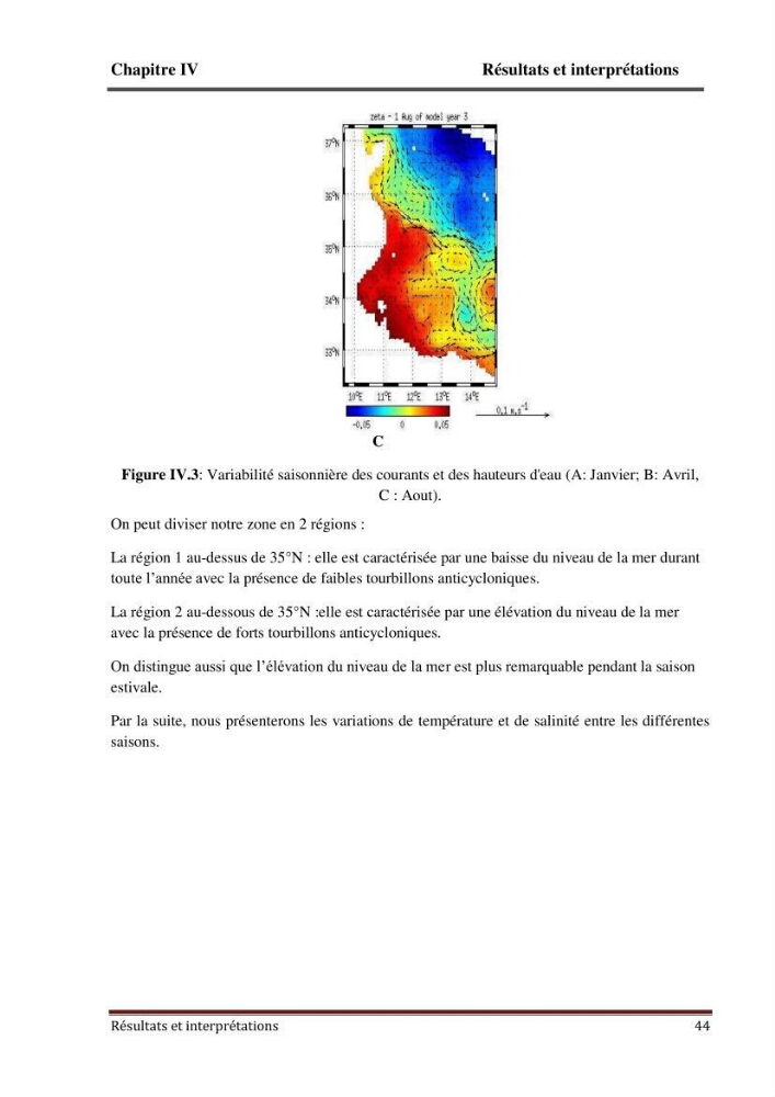 Modélisation numérique de la circulation océanique à l\'aide du modèle Roms Tools