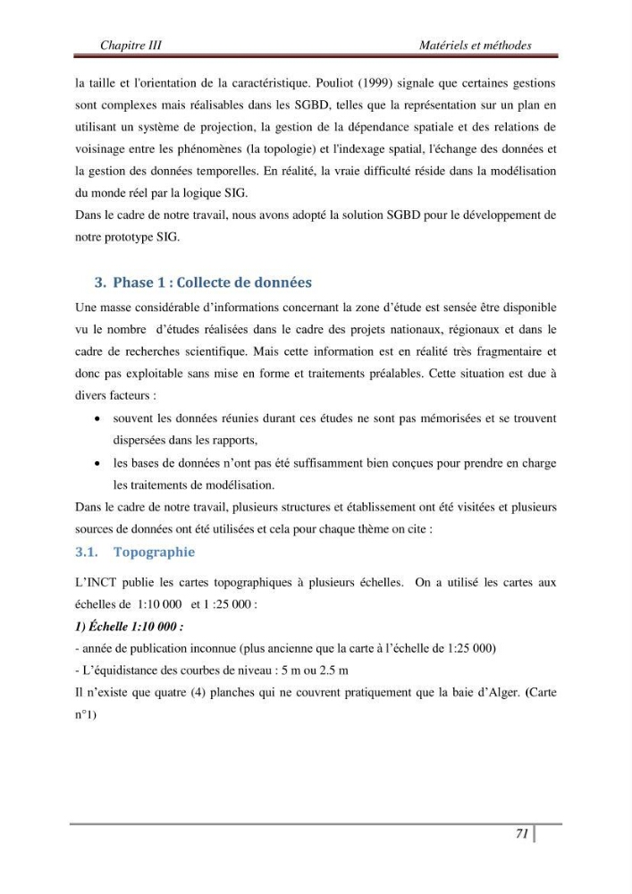 Conception d\'un modèle altimétrique continu terre-mer pour la mise en place d\'une base de données SIG littoral multidimensionnelle