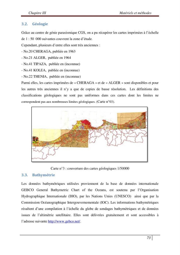 Conception d\'un modèle altimétrique continu terre-mer pour la mise en place d\'une base de données SIG littoral multidimensionnelle