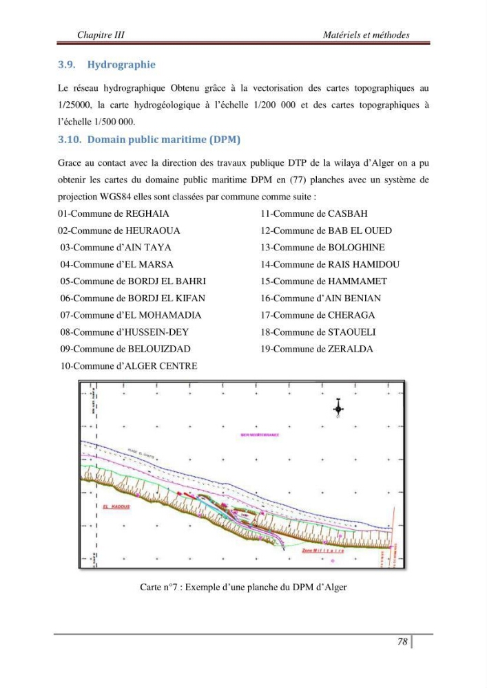 Conception d\'un modèle altimétrique continu terre-mer pour la mise en place d\'une base de données SIG littoral multidimensionnelle