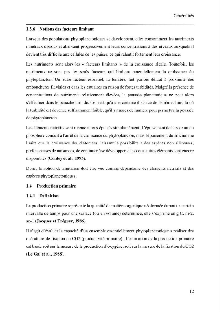 Etude et suivi des paramètres physico-chimiques et sels nutritifs dans les eaux côtières de la baie de Bou-Ismail