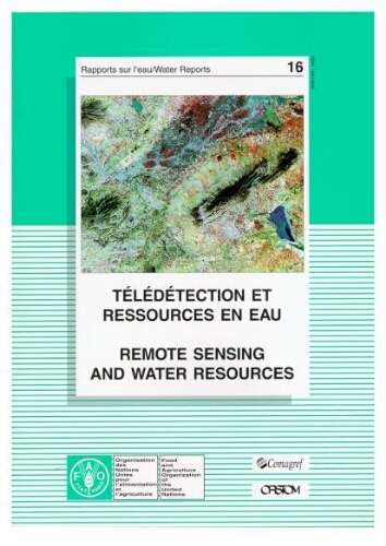Télédétection des ressources en eau Télédétection des ressources en eau